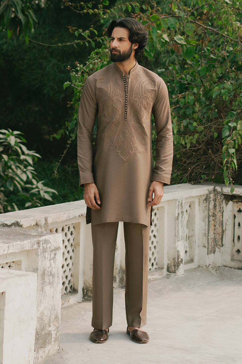 Pakisatni Menswear | Mohsin Naveed Ranjah | Rafayel by MNR - Designer Dress - Type: MensWear - Available at Libayah - 100% Original