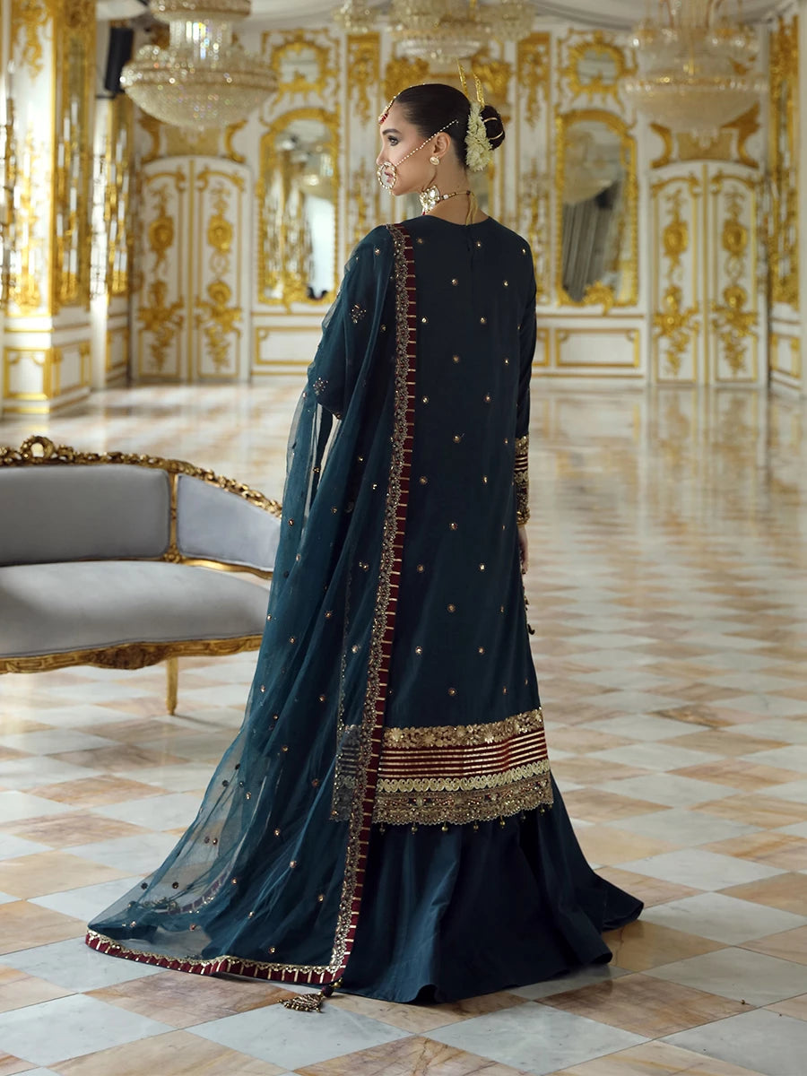 Salitex | Jihaan Formals | STD-08 by Salitex - Designer Dress - Type: Formal - Available at Libayah - 100% Original