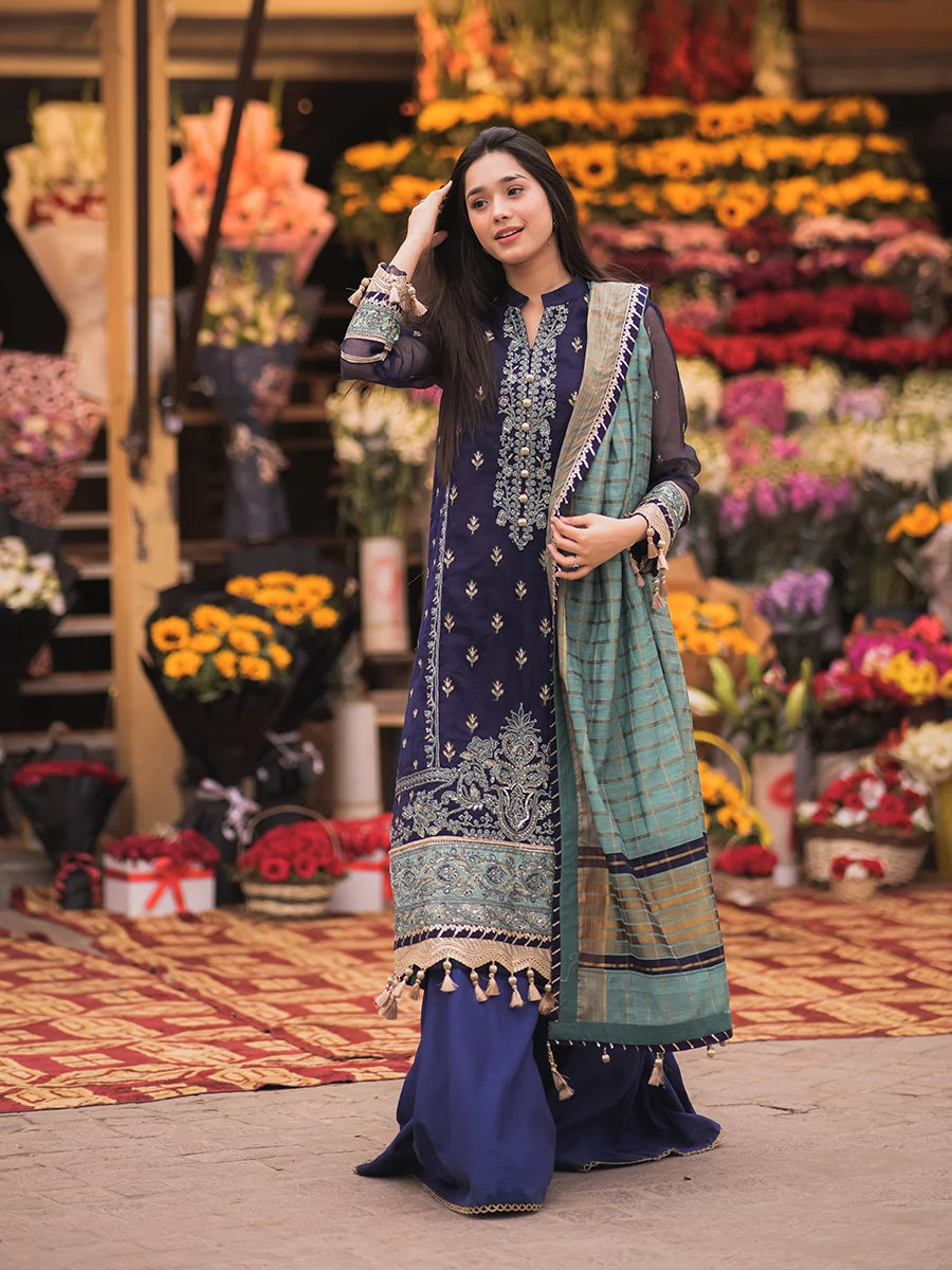 Salitex | Signature Festive Chiffon | SUNW6JI018UT by Salitex - Designer Dress - Type: Ladies Clothes - Available at Libayah - 100% Original