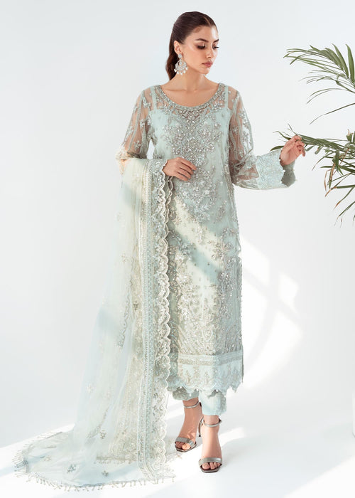 Meeral | Wedding Formals | ML-LUX22V2-17 Kyra by Meeral - Designer Dress - Type: Ladies Clothes - Available at Libayah - 100% Original