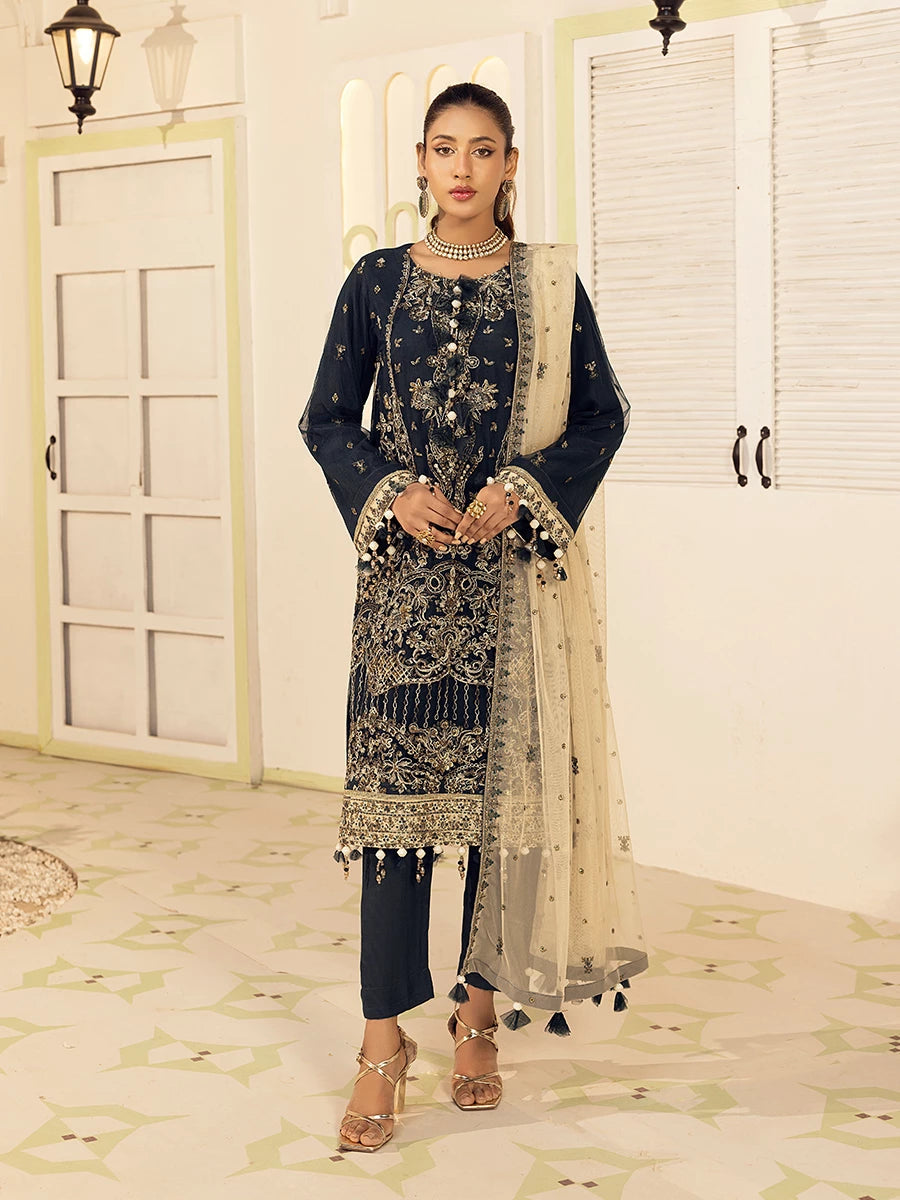 Salitex | Signature Festive Chiffon | SUNW6NO006UT by Salitex - Designer Dress - Type: Ladies Clothes - Available at Libayah - 100% Original