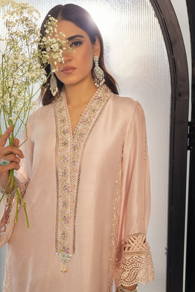 Annus Abrar | Designer Picks 24 | RAYLA SAND - SHIRT AND PANTS by Annus Abrar - Designer Dress - Type: Ladies Clothes - Available at Libayah - 100% Original