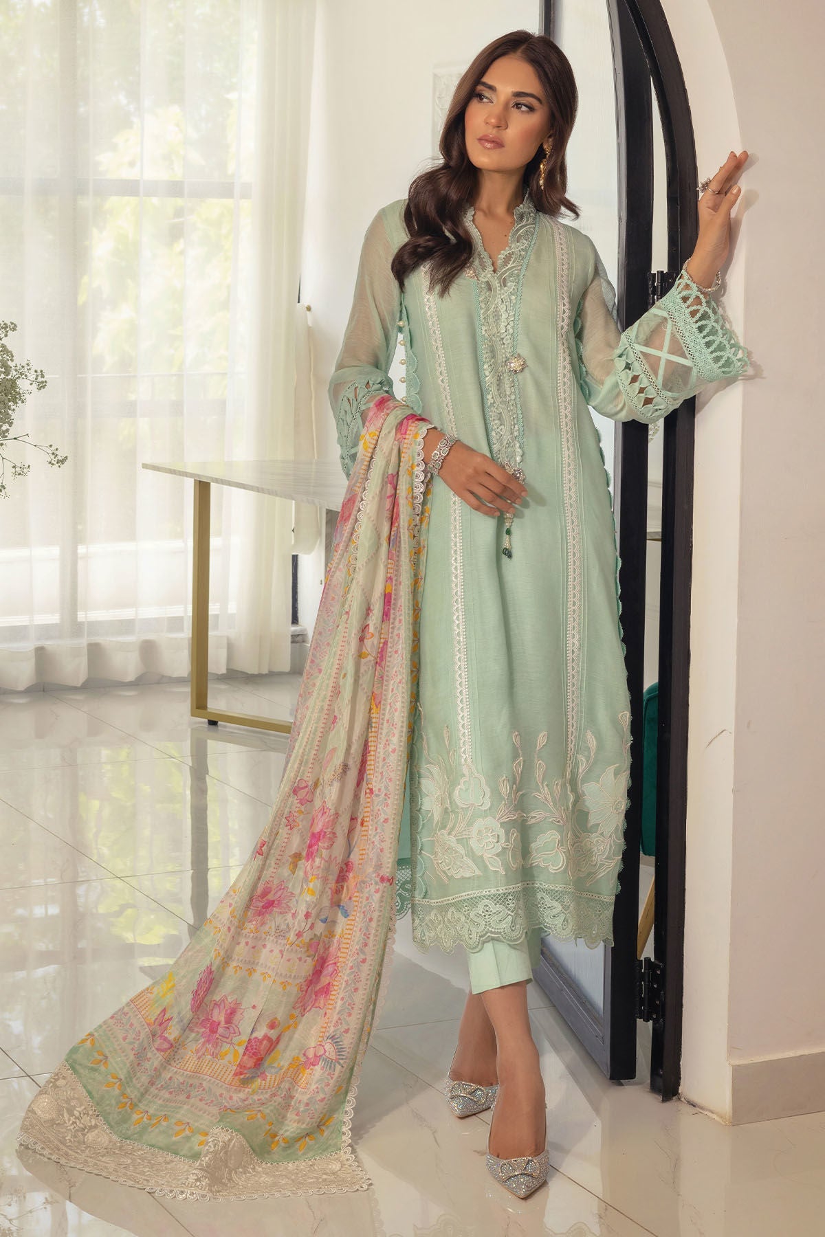 Annus Abrar | Designer Picks 24 | ZIKASHA - SHIRT, PANTS AND DUPATTA by Annus Abrar - Designer Dress - Type: Ladies Clothes - Available at Libayah - 100% Original