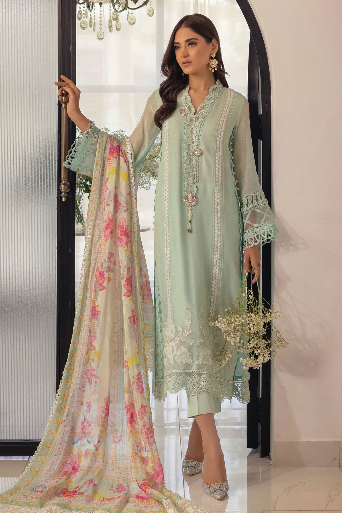 Annus Abrar | Designer Picks 24 | ZIKASHA - SHIRT, PANTS AND DUPATTA by Annus Abrar - Designer Dress - Type: Ladies Clothes - Available at Libayah - 100% Original