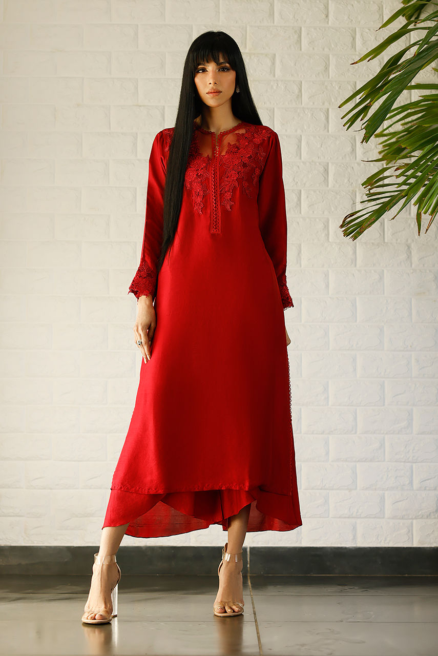 Deepak Perwani | Lilah Silk Edit 24 | KUT278 by Deepak Perwani - Designer Dress - Type: Ladies Clothes - Available at Libayah - 100% Original