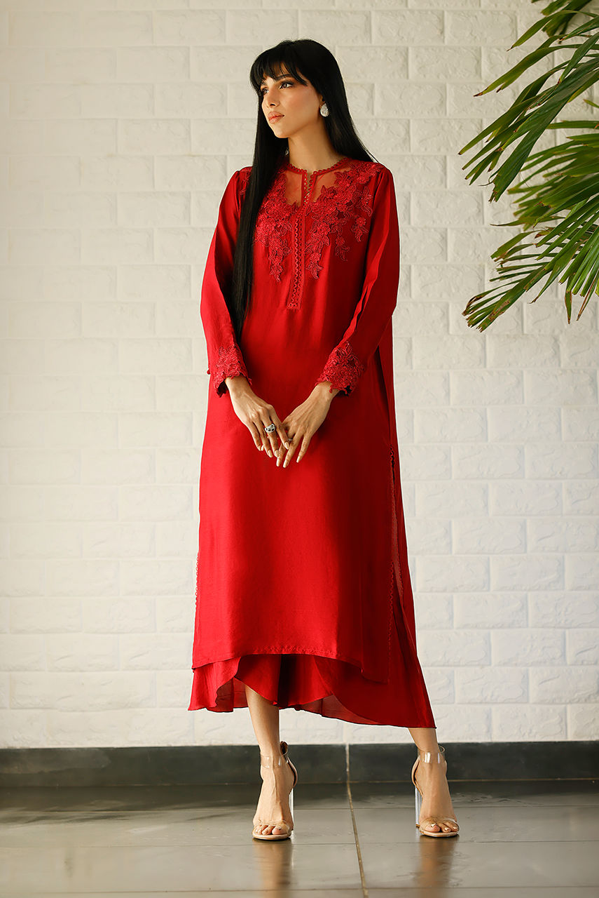 Deepak Perwani | Lilah Silk Edit 24 | KUT278 by Deepak Perwani - Designer Dress - Type: Ladies Clothes - Available at Libayah - 100% Original