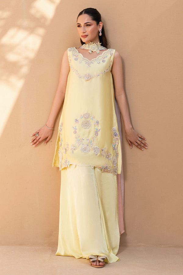 Fatima Khan | Flore Eid Luxe 26 | Primrose by Fatima Khan - Designer Dress  - Type : Ladies Clothes - Available at Libayah - 100% Original 