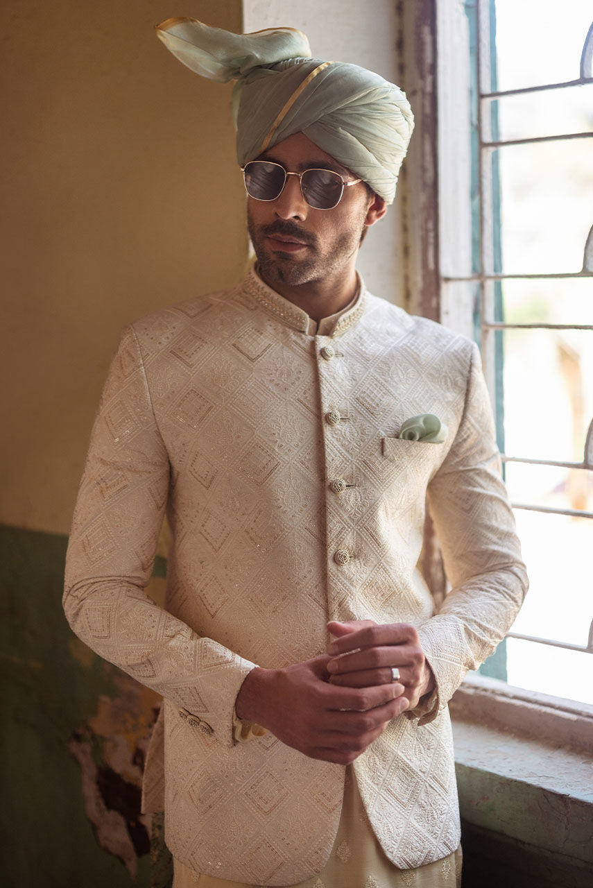 Pakistani Menswear | Deepak Perwani | Mst714 by Libayah - Designer Dress - Type: MensWear - Available at Libayah - 100% Original