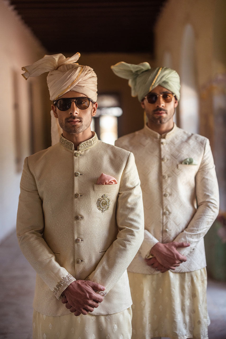 Pakistani Menswear | Deepak Perwani | Mst714 by Libayah - Designer Dress - Type: MensWear - Available at Libayah - 100% Original