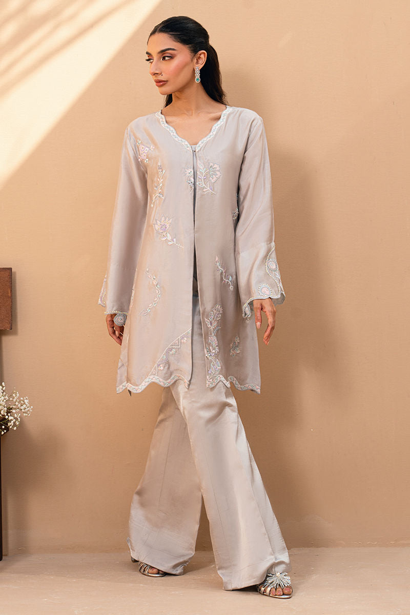 Fatima Khan | Flore Eid Luxe 26 | Pearl Petal by Fatima Khan - Designer Dress  - Type : Ladies Clothes - Available at Libayah - 100% Original 