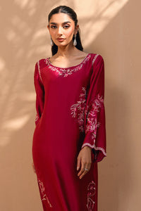 Fatima Khan | Flore Eid Luxe 26 | Crimson Blossom by Fatima Khan - Designer Dress  - Type : Ladies Clothes - Available at Libayah - 100% Original 