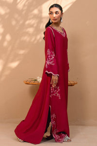 Fatima Khan | Flore Eid Luxe 26 | Crimson Blossom by Fatima Khan - Designer Dress  - Type : Ladies Clothes - Available at Libayah - 100% Original 