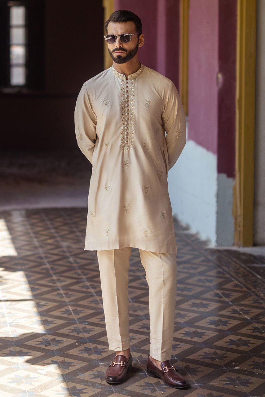 Pakistani Menswear | Deepak Perwani | Mof1950 by Libayah - Designer Dress - Type: MensWear - Available at Libayah - 100% Original