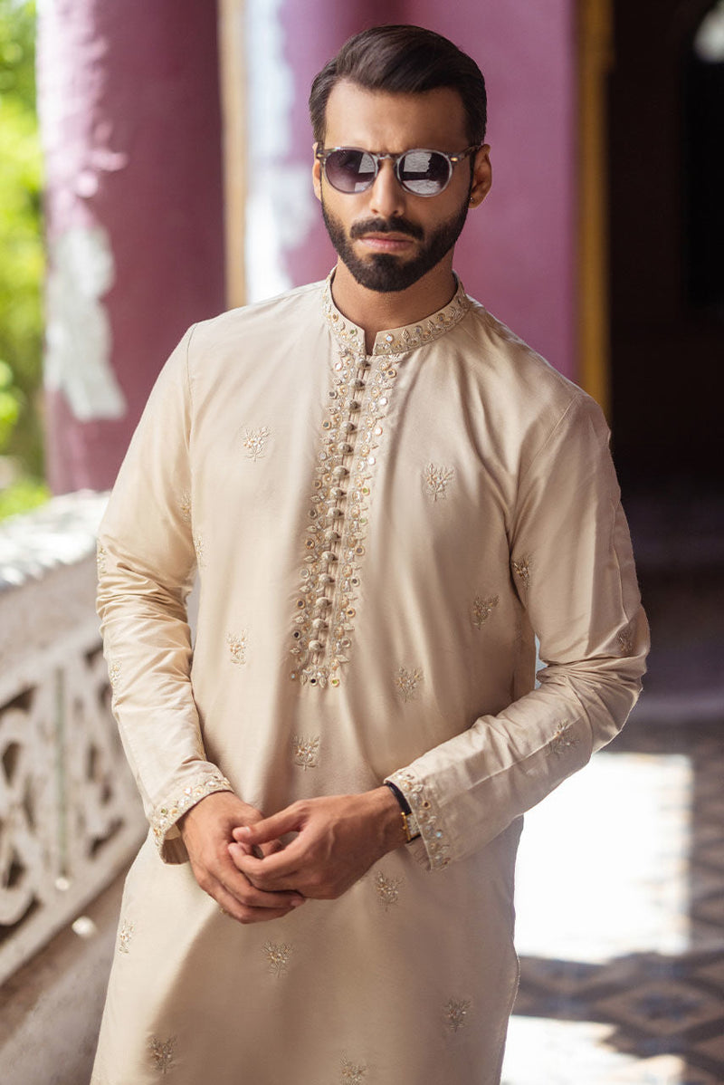 Pakistani Menswear | Deepak Perwani | Mof1950 by Libayah - Designer Dress - Type: MensWear - Available at Libayah - 100% Original