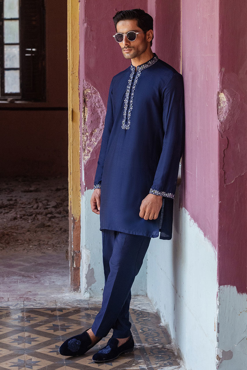 Pakistani Menswear | Deepak Perwani | Jkt1947 by Libayah - Designer Dress - Type: MensWear - Available at Libayah - 100% Original