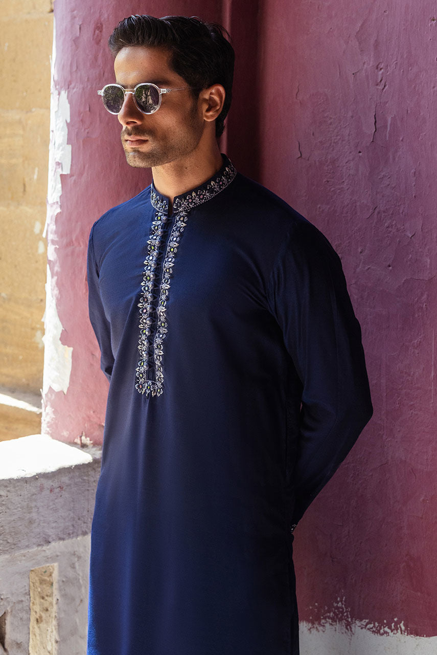 Pakistani Menswear | Deepak Perwani | Jkt1947 by Libayah - Designer Dress - Type: MensWear - Available at Libayah - 100% Original