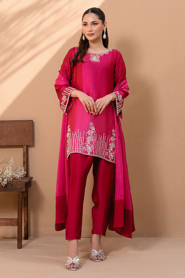 Fatima Khan | Flore Eid Luxe 26 | Roselle by Fatima Khan - Designer Dress  - Type : Ladies Clothes - Available at Libayah - 100% Original 