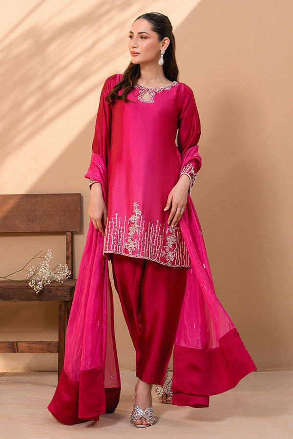 Fatima Khan | Flore Eid Luxe 26 | Roselle by Fatima Khan - Designer Dress  - Type : Ladies Clothes - Available at Libayah - 100% Original 