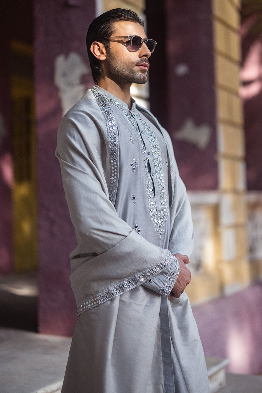 Pakistani Manswear | Deepak Perwani | Jkt1446 by Libayah - Designer Dress - Type: MensWear - Available at Libayah - 100% Original