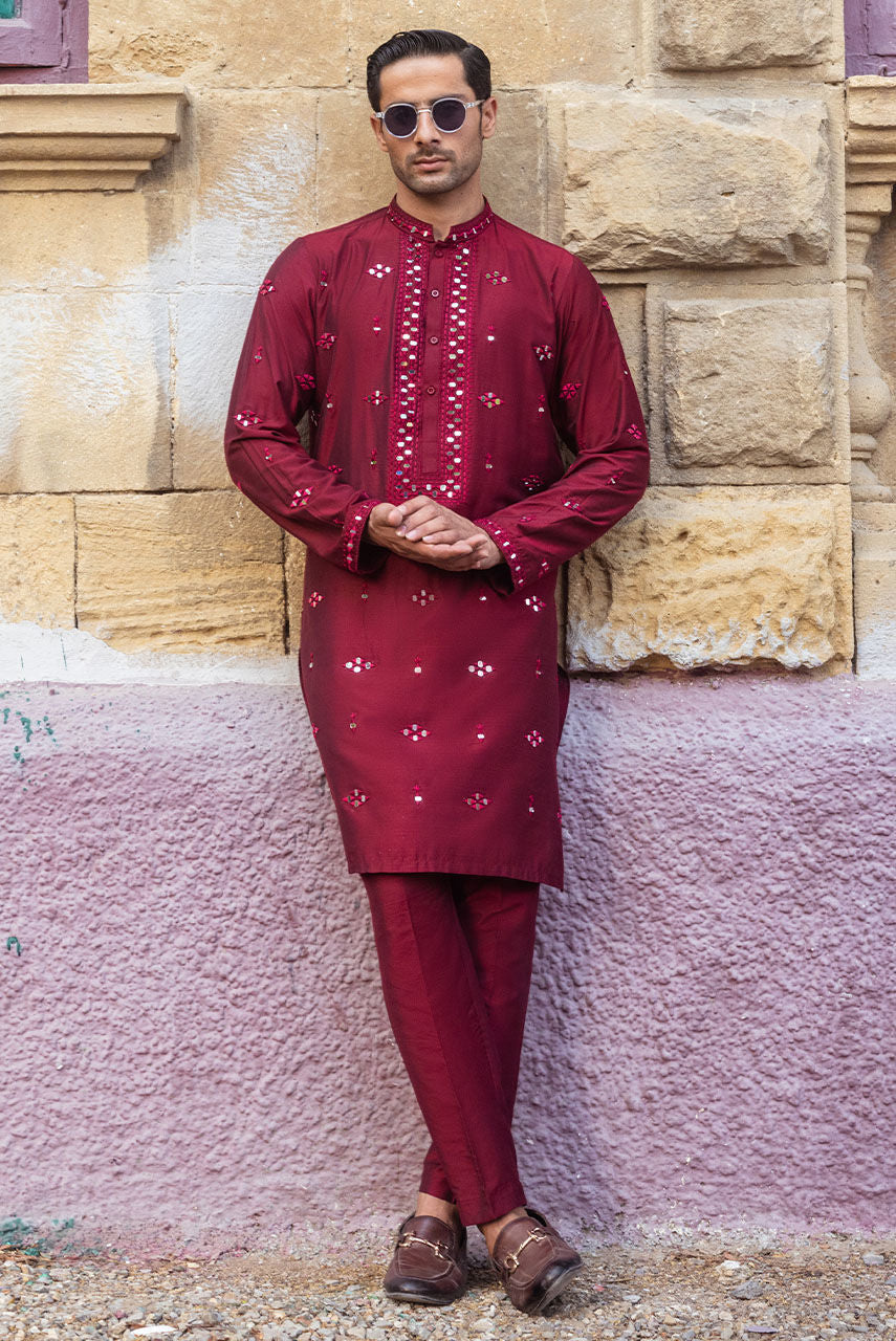 Pakistani Manswear | Deepak Perwani | Jkt1448 by Libayah - Designer Dress - Type: MensWear - Available at Libayah - 100% Original