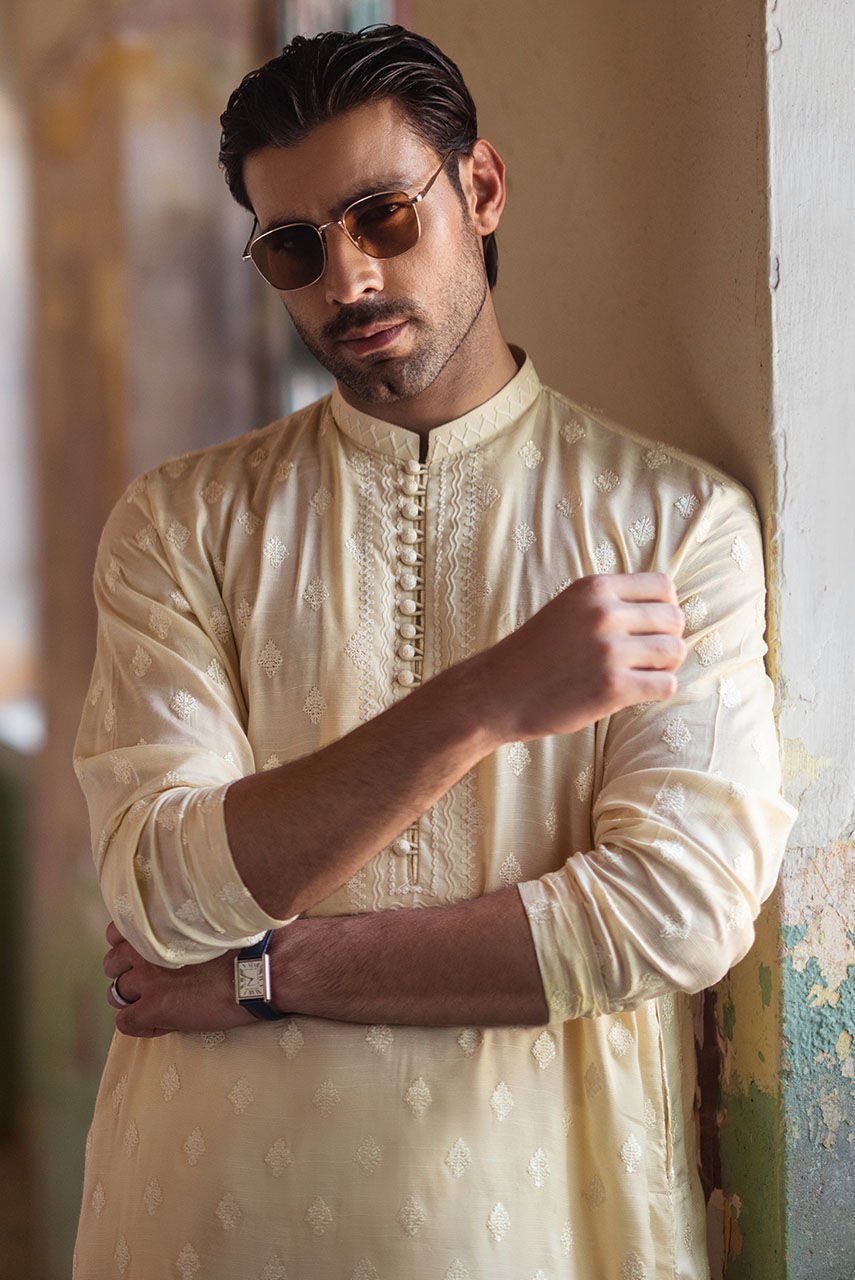 Pakistani Menswear | Deepak Perwani | Mof1888 by Libayah - Designer Dress - Type: MensWear - Available at Libayah - 100% Original