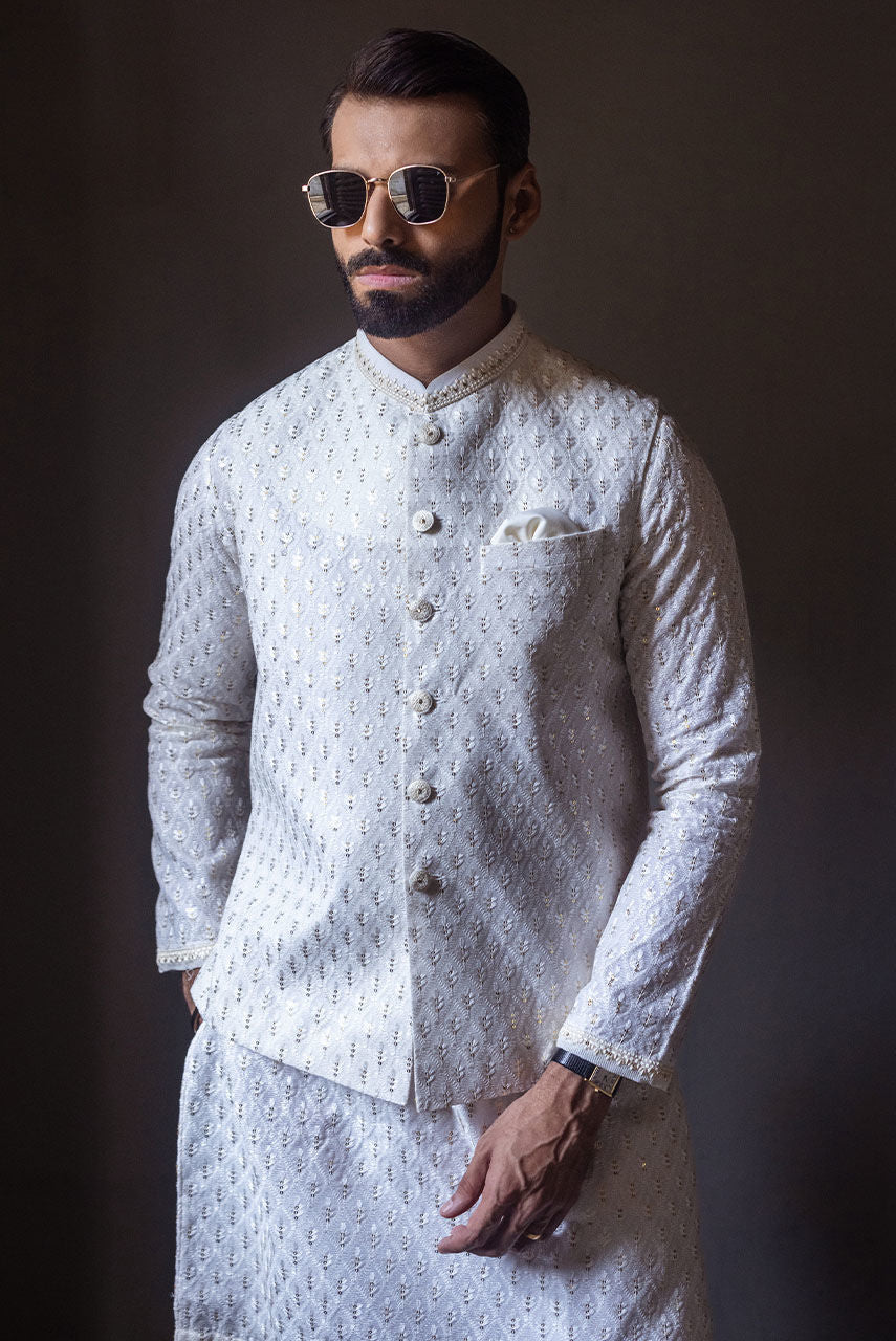 Pakistani Menswear | Deepak Perwani | Jkt1436 by Libayah - Designer Dress - Type: MensWear - Available at Libayah - 100% Original