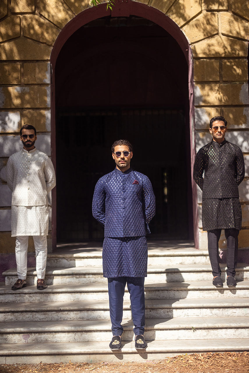 Pakistani Manswear | Deepak Perwani | Jkt1445 by Libayah - Designer Dress - Type: MensWear - Available at Libayah - 100% Original