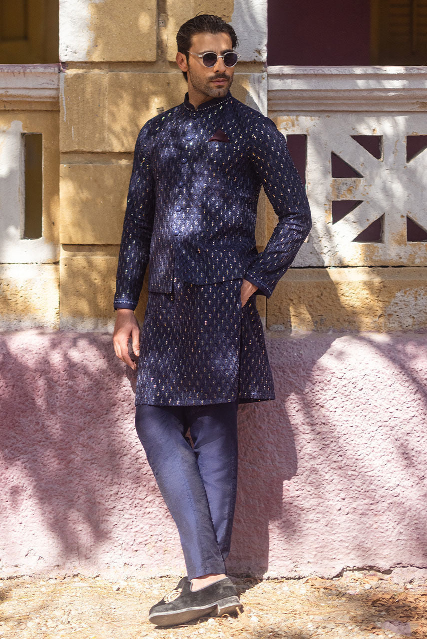Pakistani Menswear | Deepak Perwani | Jkt1435 by Libayah - Designer Dress - Type: MensWear - Available at Libayah - 100% Original