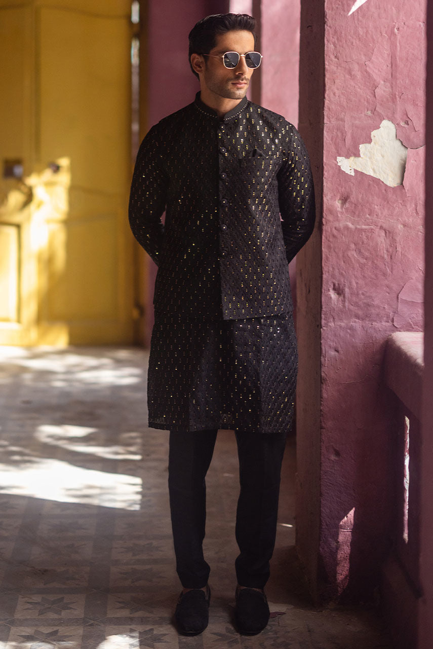 Pakistani Manswear | Deepak Perwani | Jkt1434 by Libayah - Designer Dress - Type: MensWear - Available at Libayah - 100% Original