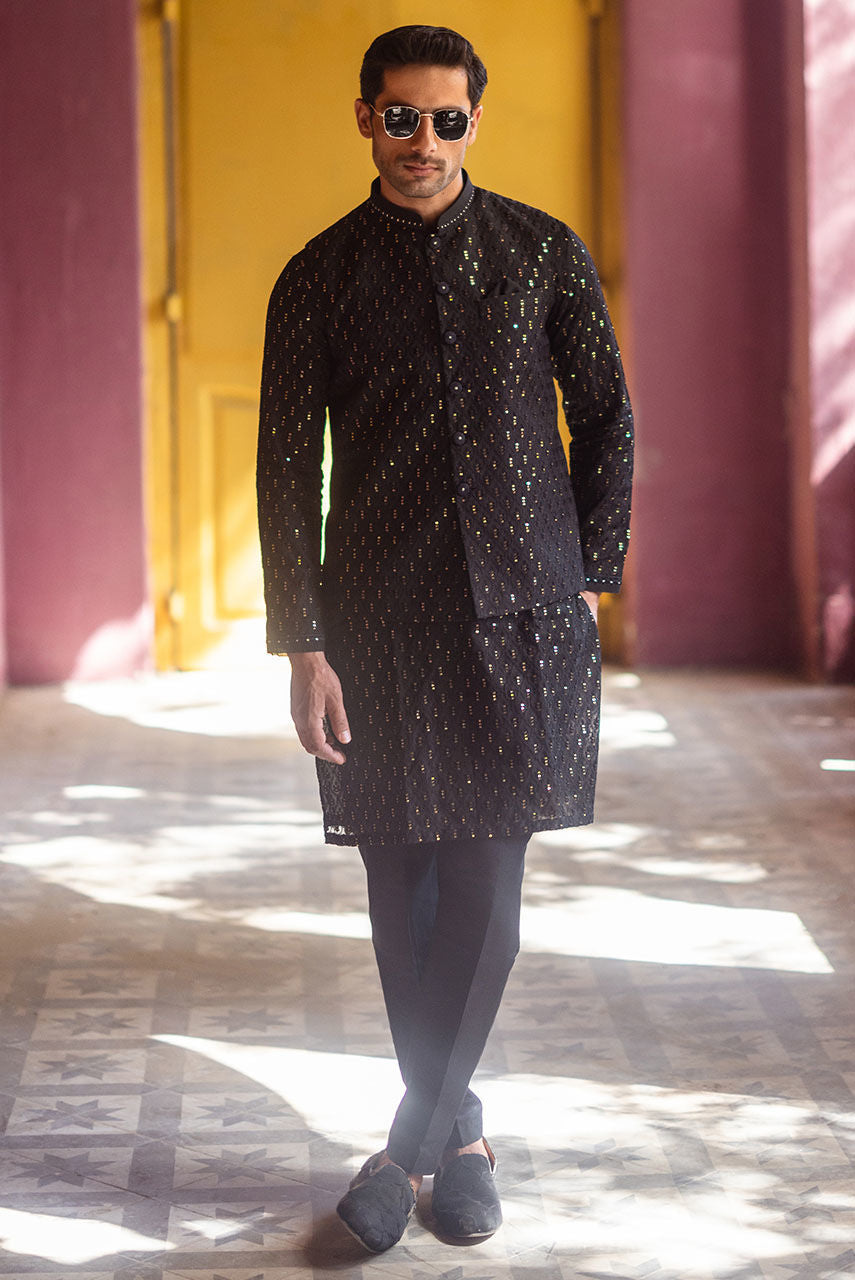 Pakistani Manswear | Deepak Perwani | Jkt1434 by Libayah - Designer Dress - Type: MensWear - Available at Libayah - 100% Original