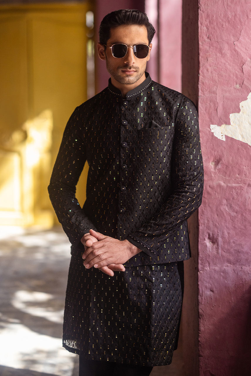 Pakistani Manswear | Deepak Perwani | Jkt1434 by Libayah - Designer Dress - Type: MensWear - Available at Libayah - 100% Original