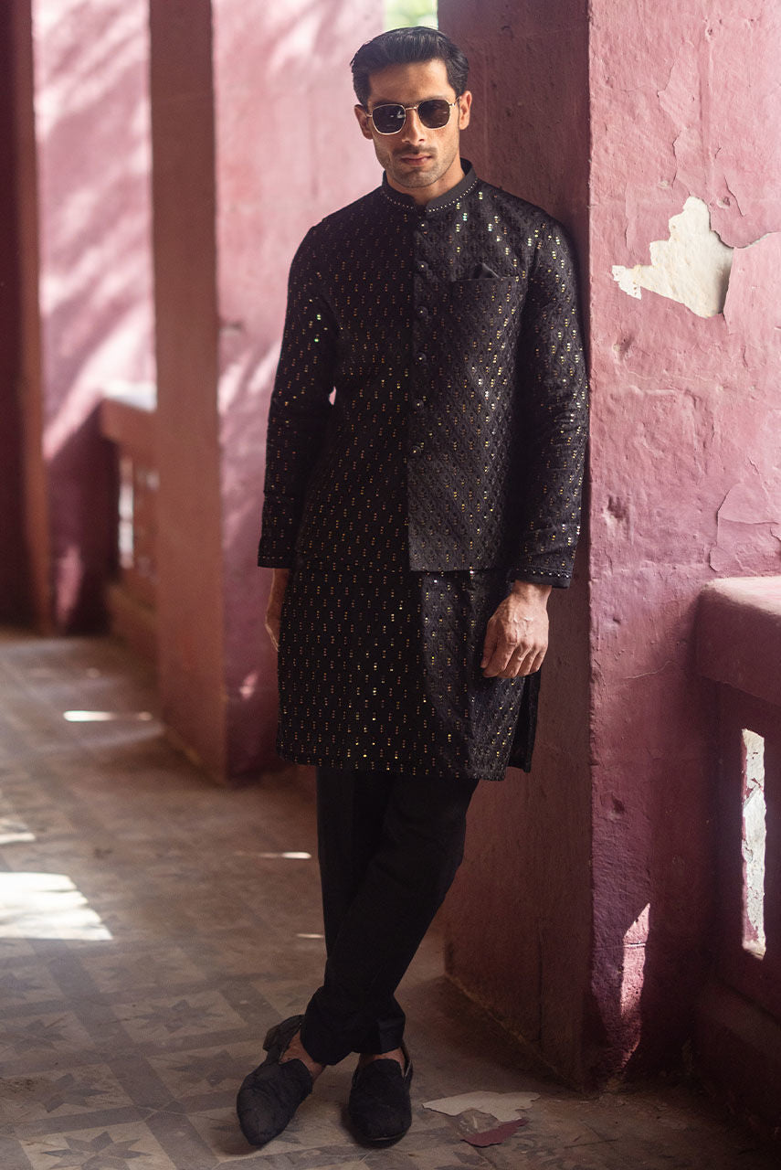 Pakistani Manswear | Deepak Perwani | Jkt1434 by Libayah - Designer Dress - Type: MensWear - Available at Libayah - 100% Original