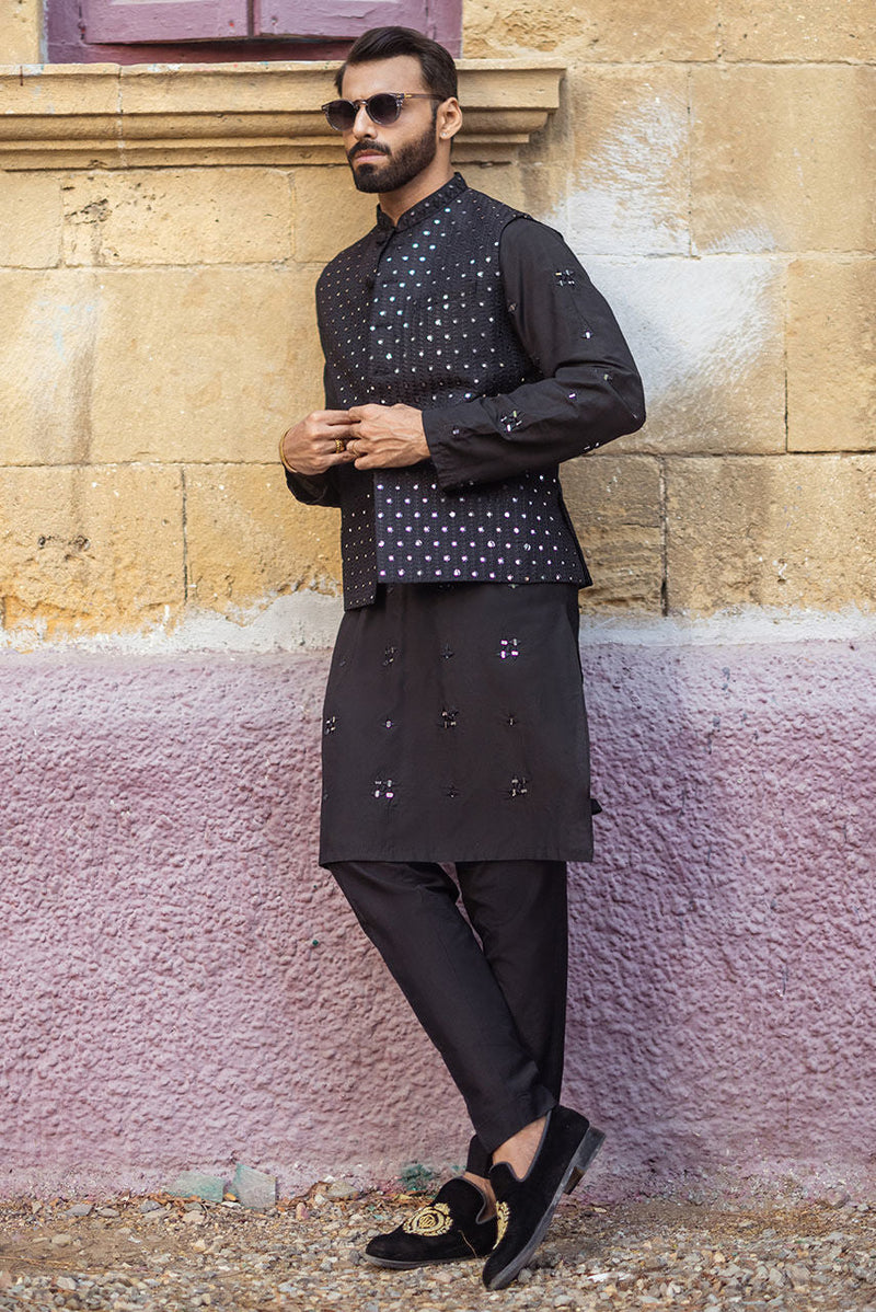 Pakistani Manswear | Deepak Perwani | Jkt1447 by Libayah - Designer Dress - Type: Menswear - Available at Libayah - 100% Original