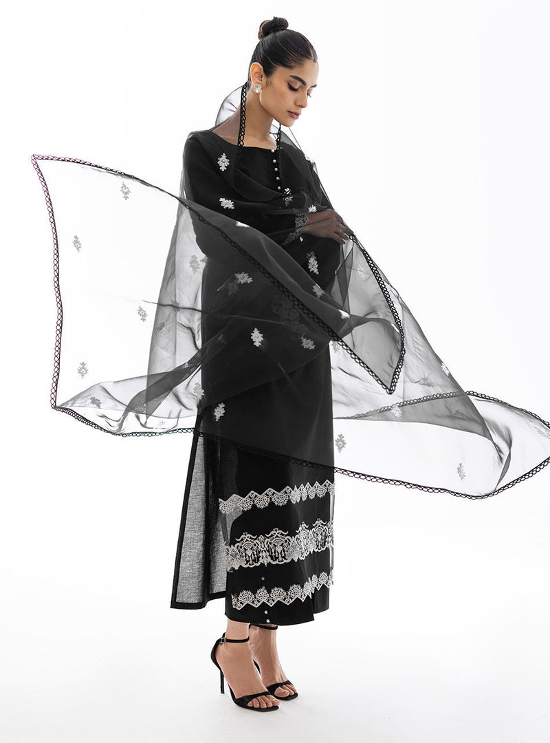 Zainab Chottani | Casual Pret | DARK SYMPHONY by Zainab Chottani - Designer Dress - Type: Casuals - Available at Libayah - 100% Original