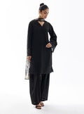 Zainab Chottani | Casual Pret | CHARCOAL NOVA by Zainab Chottani - Designer Dress - Type: Casuals - Available at Libayah - 100% Original