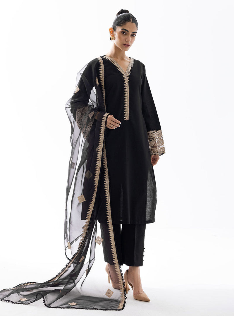 Zainab Chottani | Casual Pret | DARK DOVE by Zainab Chottani - Designer Dress - Type: Casual - Available at Libayah - 100% Original