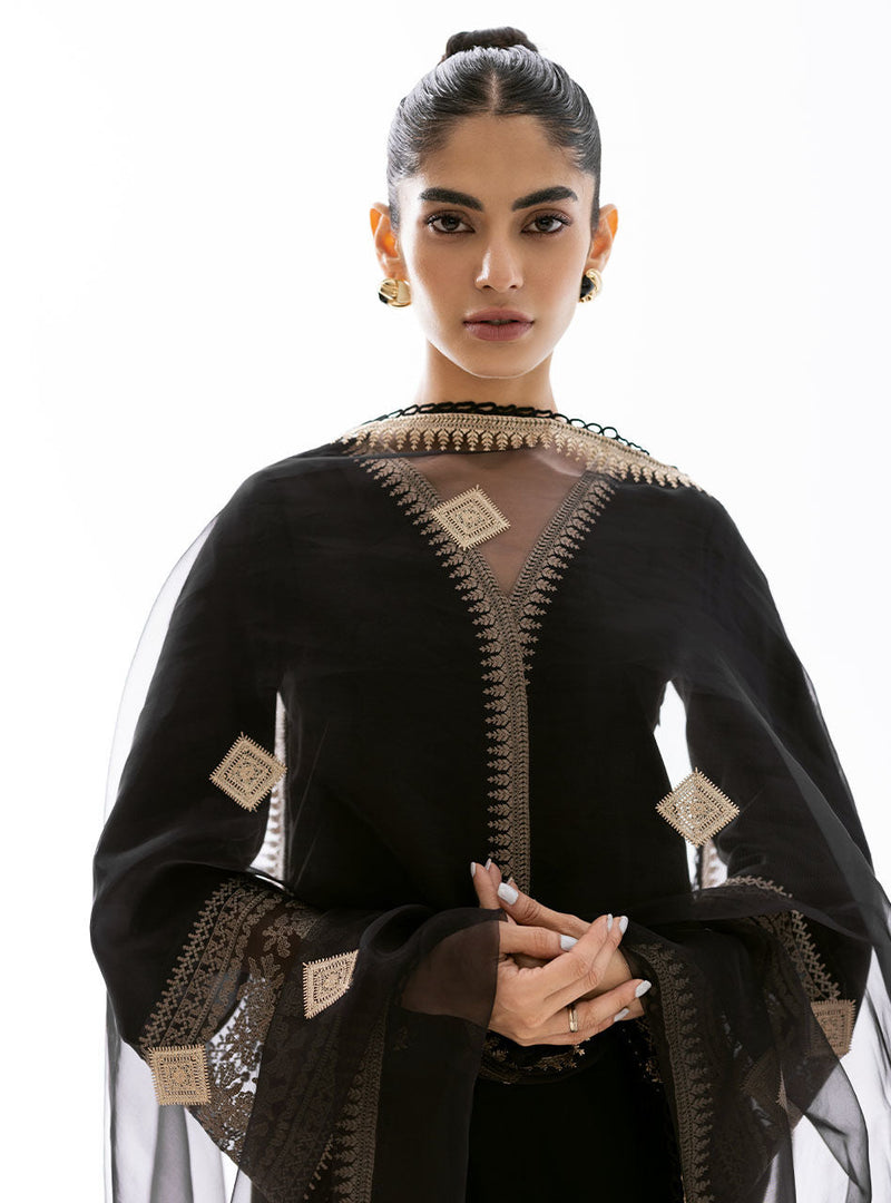 Zainab Chottani | Casual Pret | DARK DOVE by Zainab Chottani - Designer Dress - Type: Casual - Available at Libayah - 100% Original