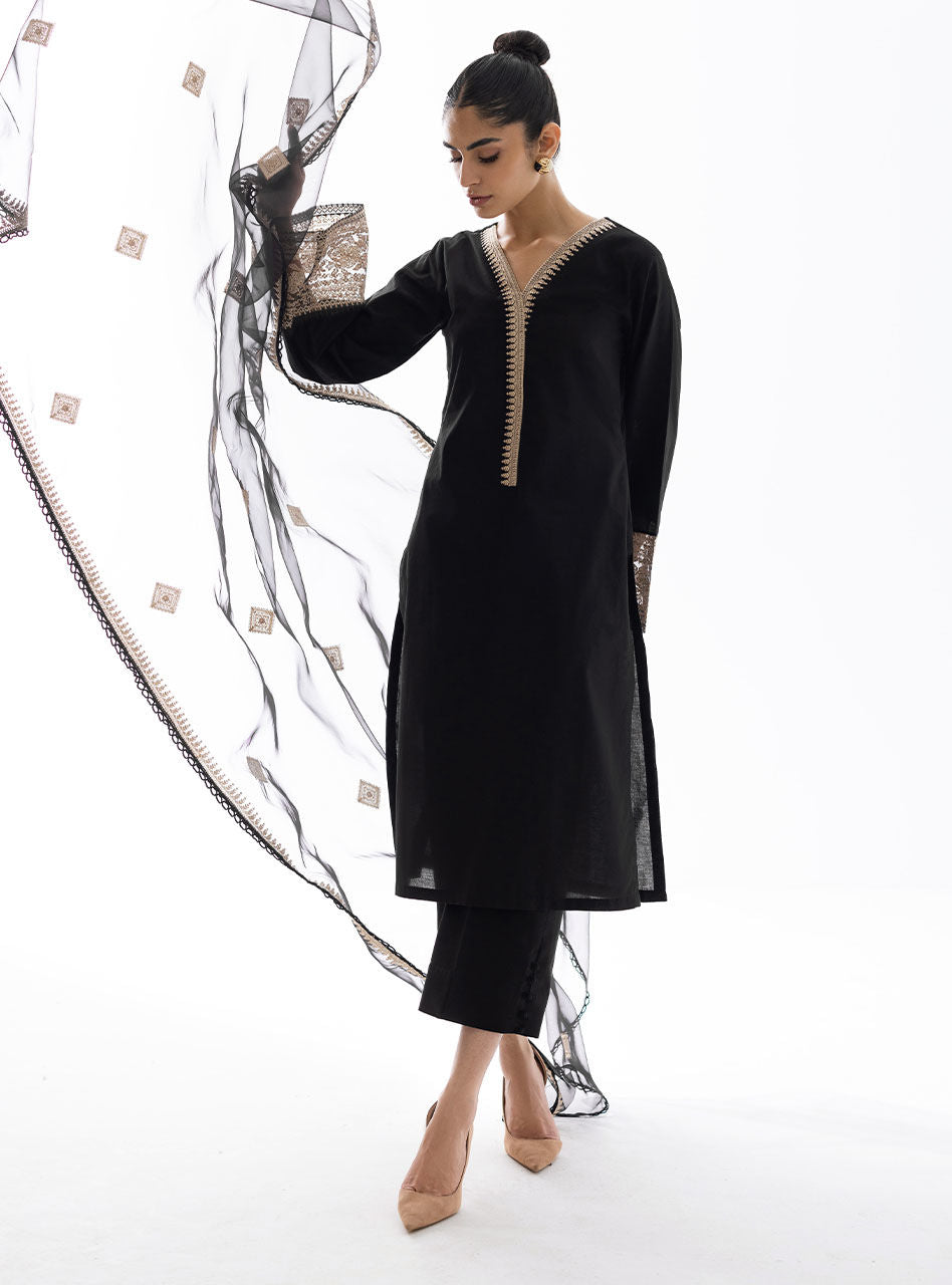 Zainab Chottani | Casual Pret | DARK DOVE by Zainab Chottani - Designer Dress - Type: Casual - Available at Libayah - 100% Original