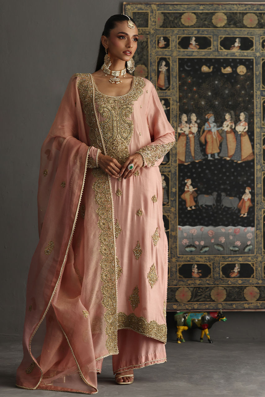 Deepak Perwani | Aila Festive 2024 | Ktd4106 by Deepak Perwani - Designer Dress - Type: Formal - Available at Libayah - 100% Original
