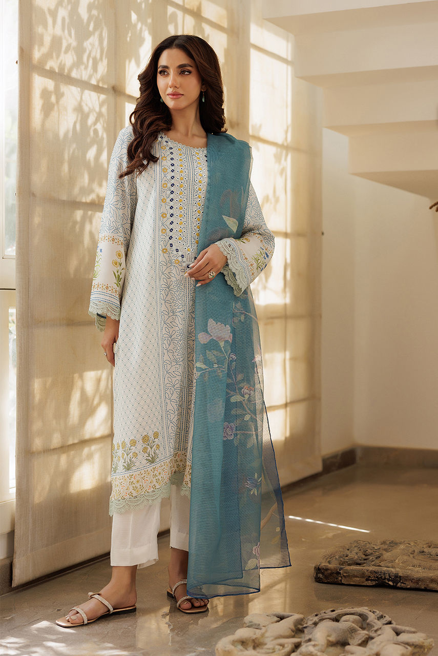 Deepak Perwani | Eid 25 | Ktd4126 by Deepak Perwani - Designer Dress - Type: Ladies Clothes - Available at Libayah - 100% Original