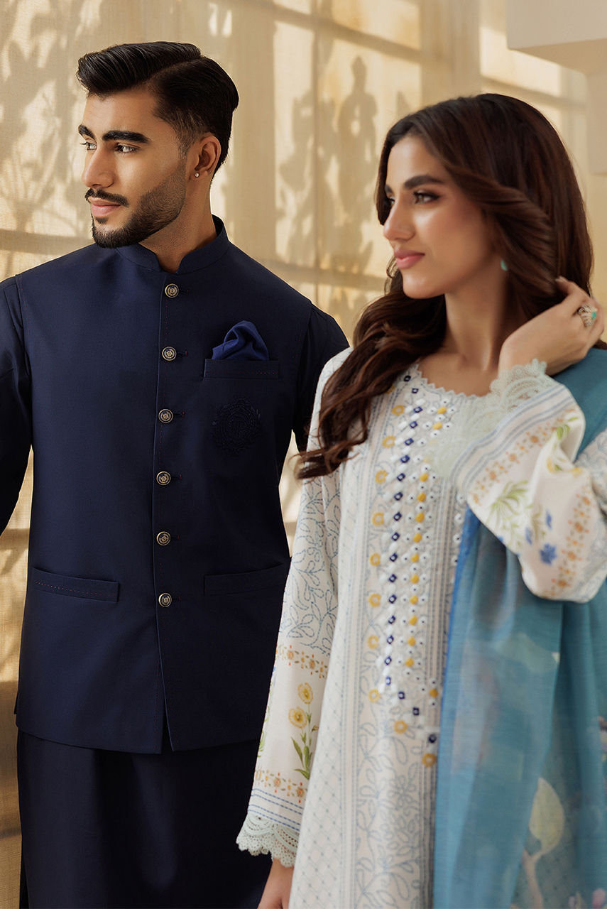 Deepak Perwani | Eid 25 | Ktd4126 by Deepak Perwani - Designer Dress - Type: Ladies Clothes - Available at Libayah - 100% Original
