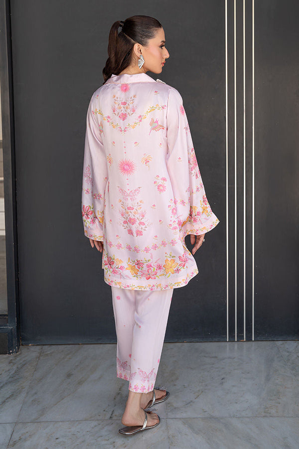 Fatima Khan | Layan Printed Eid Edit | Rosette Bloom - Coord Set by Fatima Khan - Designer Dress  - Type : Ladies Clothes - Available at Libayah - 100% Original 