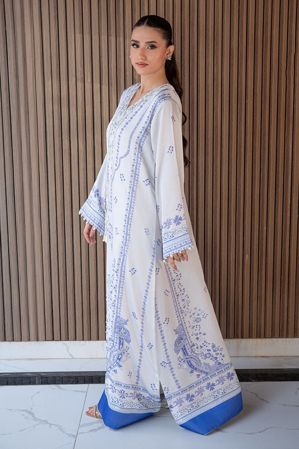 Fatima Khan | Layan Printed Eid Edit | Eira Whisper by Fatima Khan - Designer Dress  - Type : Ladies Clothes - Available at Libayah - 100% Original 