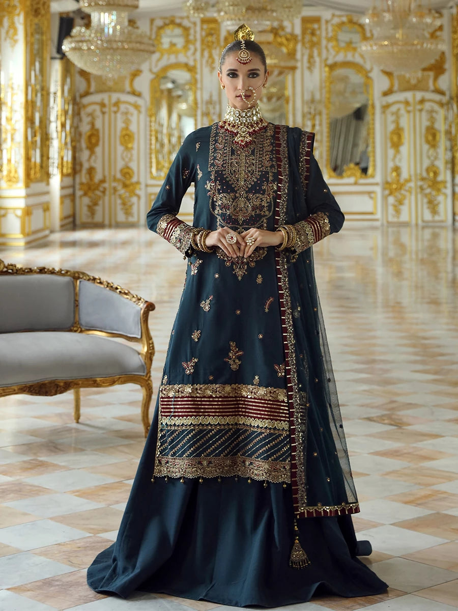 Salitex | Jihaan Formals | STD-08 by Salitex - Designer Dress - Type: Formal - Available at Libayah - 100% Original