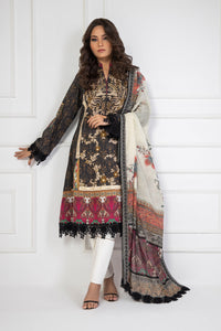 Shamaeel Ansari | Bagh e Bahar Lawn | Shab-e-Gulzar by Shamaeel Ansari - Designer Dress  - Type : Ladies Clothes - Available at Libayah - 100% Original 