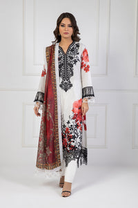 Shamaeel Ansari | Bagh e Bahar Lawn | Surkh Bahar by Shamaeel Ansari - Designer Dress  - Type : Ladies Clothes - Available at Libayah - 100% Original 