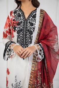 Shamaeel Ansari | Bagh e Bahar Lawn | Surkh Bahar by Shamaeel Ansari - Designer Dress  - Type : Ladies Clothes - Available at Libayah - 100% Original 