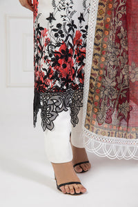 Shamaeel Ansari | Bagh e Bahar Lawn | Surkh Bahar by Shamaeel Ansari - Designer Dress  - Type : Ladies Clothes - Available at Libayah - 100% Original 