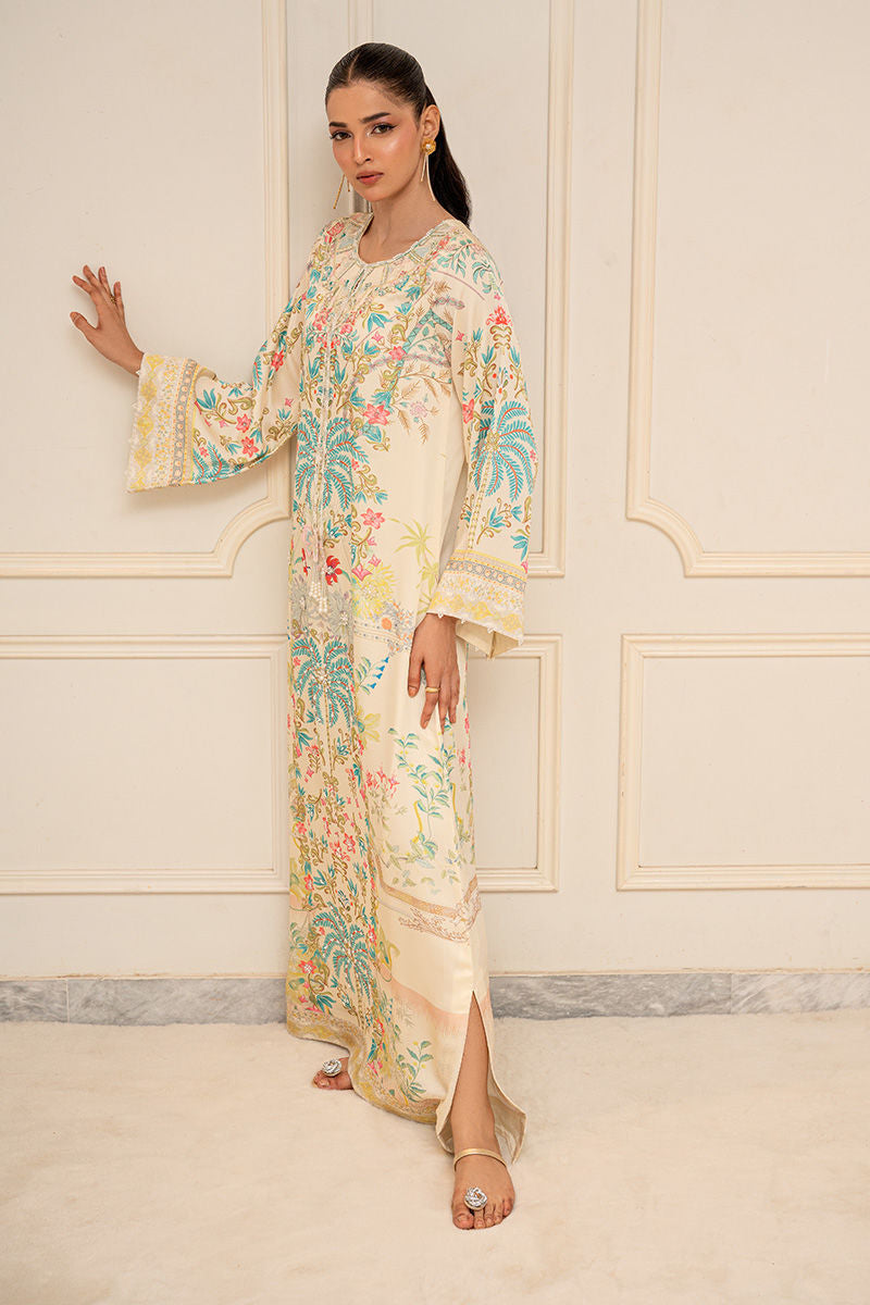 Fatima Khan | Layan Printed Eid Edit | Fiora by Fatima Khan - Designer Dress  - Type : Ladies Clothes - Available at Libayah - 100% Original 
