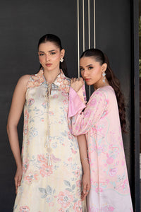 Fatima Khan | Layan Printed Eid Edit | Butter Yellow Grace by Fatima Khan - Designer Dress  - Type : Ladies Clothes - Available at Libayah - 100% Original 